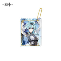 Genshin Impact Character Thick Acrylic Keychain Pendant Vol. 1