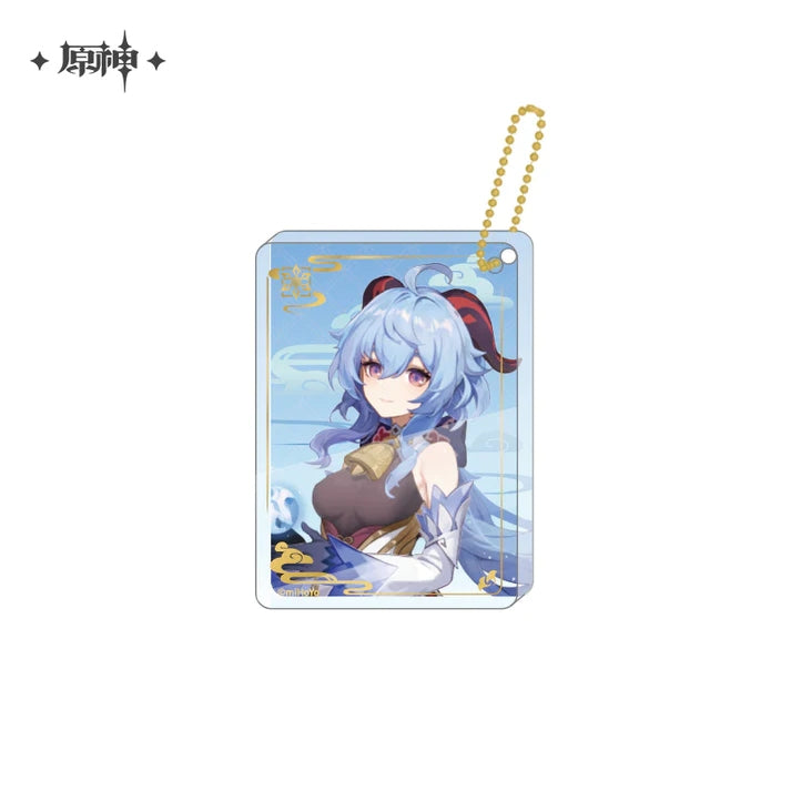 Genshin Impact Character Thick Acrylic Keychain Pendant Vol. 1