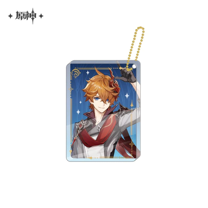 Genshin Impact Character Thick Acrylic Keychain Pendant Vol. 1