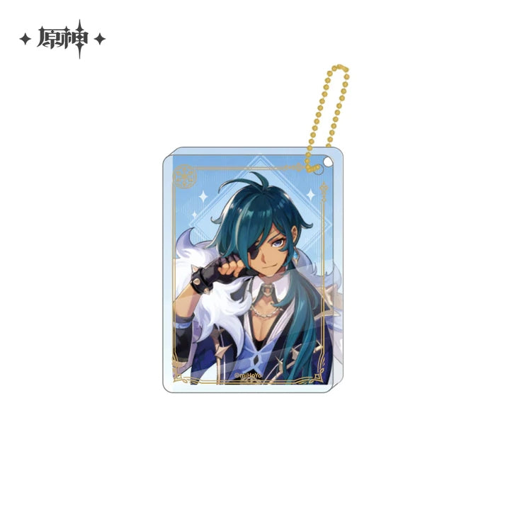 Genshin Impact Character Thick Acrylic Keychain Pendant Vol. 1