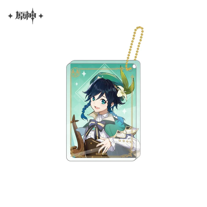 Genshin Impact Character Thick Acrylic Keychain Pendant Vol. 1