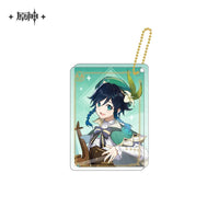 Genshin Impact Character Thick Acrylic Keychain Pendant Vol. 1