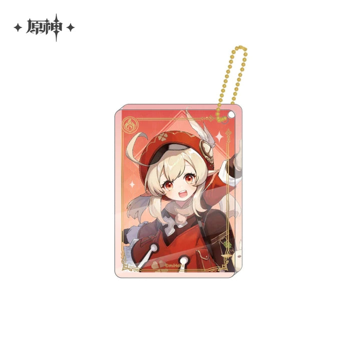 Genshin Impact Character Thick Acrylic Keychain Pendant Vol. 1
