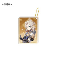 Genshin Impact Character Thick Acrylic Keychain Pendant Vol. 1