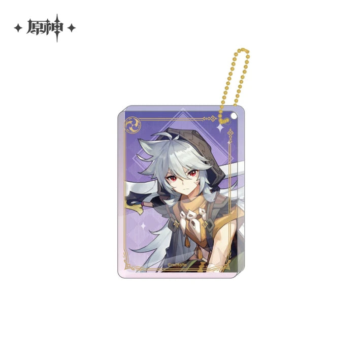 Genshin Impact Character Thick Acrylic Keychain Pendant Vol. 1