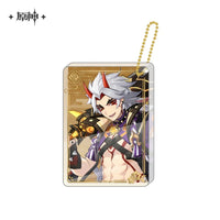 Genshin Impact Character Thick Acrylic Keychain Pendant Vol. 2