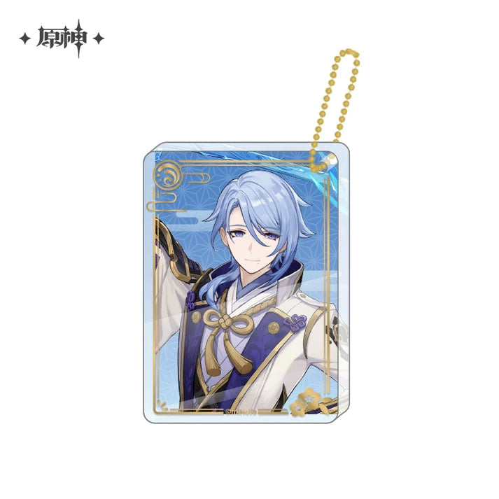 Genshin Impact Character Thick Acrylic Keychain Pendant Vol. 2