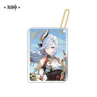 Genshin Impact Character Thick Acrylic Keychain Pendant Vol. 2
