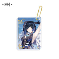 Genshin Impact Character Thick Acrylic Keychain Pendant Vol. 2