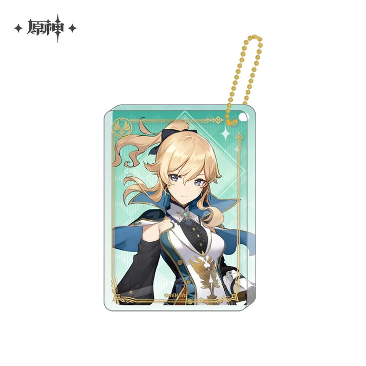 Genshin Impact Character Thick Acrylic Keychain Pendant Vol. 2