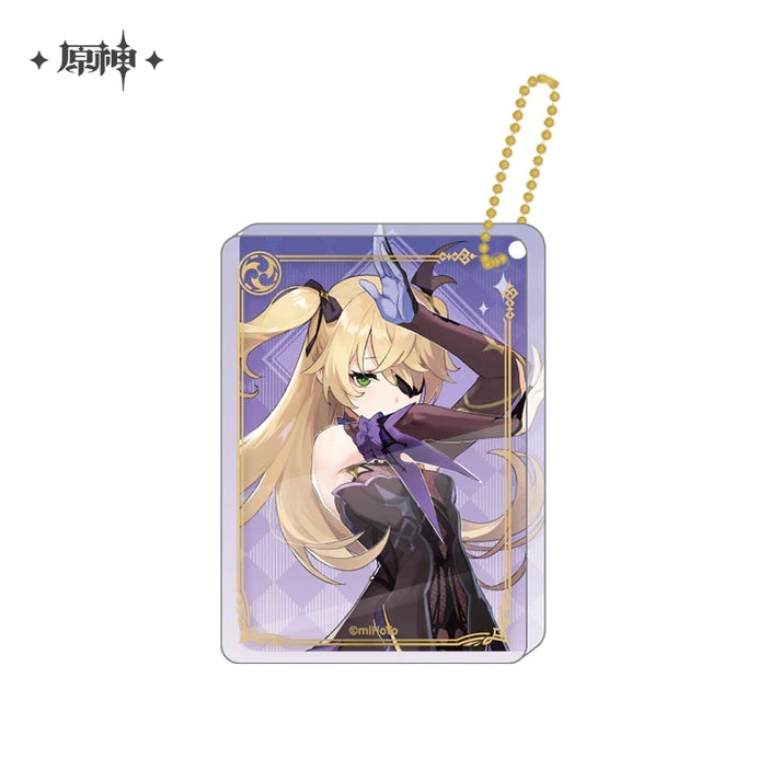 Genshin Impact Character Thick Acrylic Keychain Pendant Vol. 2