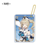 Genshin Impact Character Thick Acrylic Keychain Pendant Vol. 2