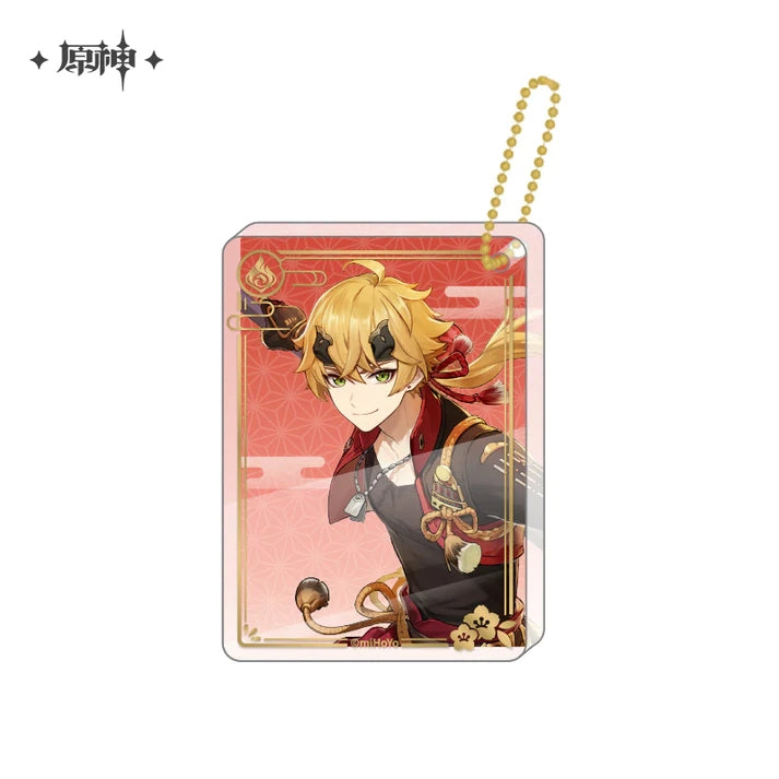 Genshin Impact Character Thick Acrylic Keychain Pendant Vol. 2