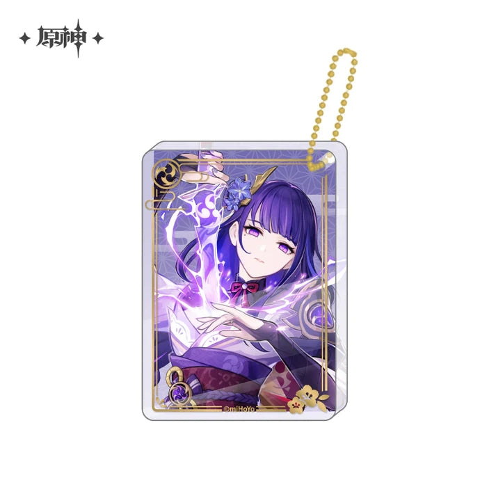 Genshin Impact Character Thick Acrylic Keychain Pendant Vol. 2