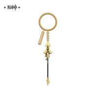 Genshin Impact Epitome Invocation Weapon Metal Keychain Pendant