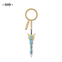 Genshin Impact Epitome Invocation Weapon Metal Keychain Pendant
