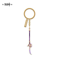 Genshin Impact Epitome Invocation Weapon Metal Keychain Pendant