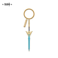 Genshin Impact Epitome Invocation Weapon Metal Keychain Pendant