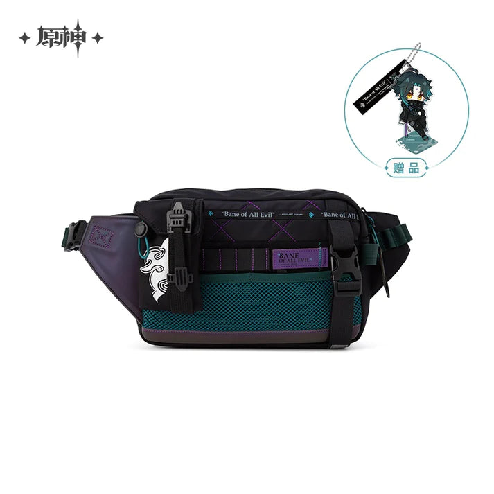 Genshin Impact Messenger Bag Xiao Bane of All Evil Sling Bag