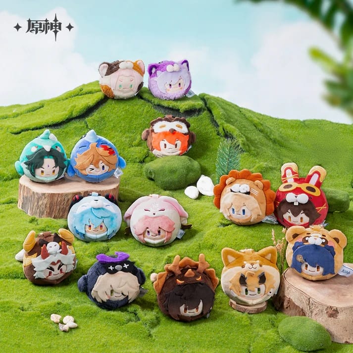 Genshin Impact Teyvat Zoo Theme Dango Plushie