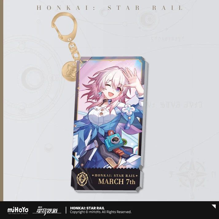 Honkai: Star Rail Character Acrylic Keychains - Preservation Path