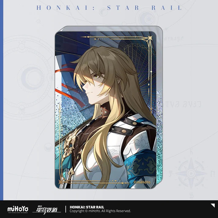 Honkai: Star Rail Light Cone Series Glitter Quicksand Acrylic Art Decor Block