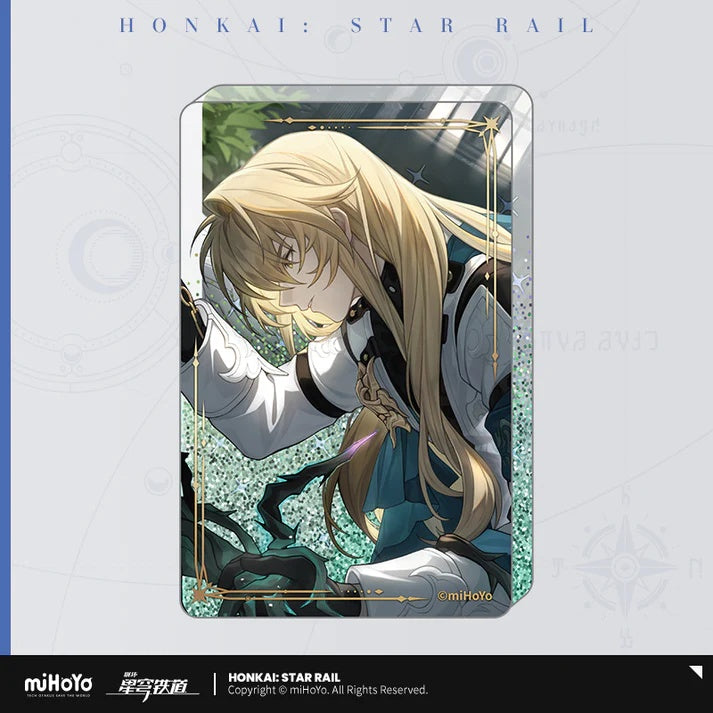 Honkai: Star Rail Light Cone Series Glitter Quicksand Acrylic Art Decor Block