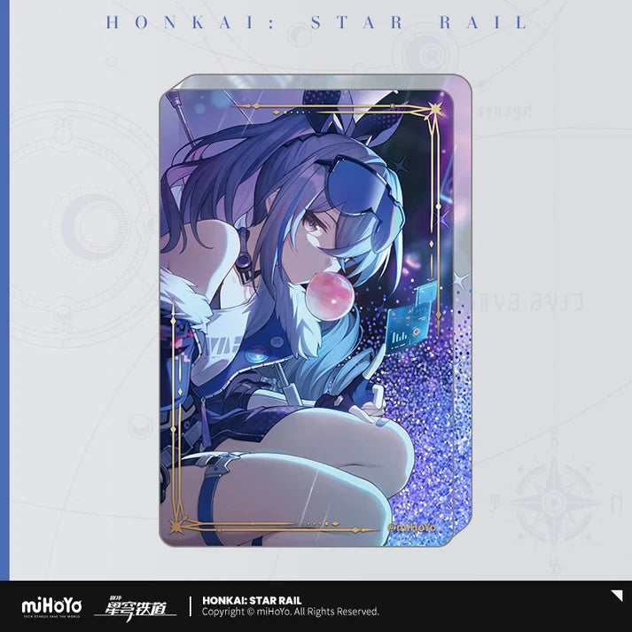 Honkai: Star Rail Light Cone Series Glitter Quicksand Acrylic Art Decor Block