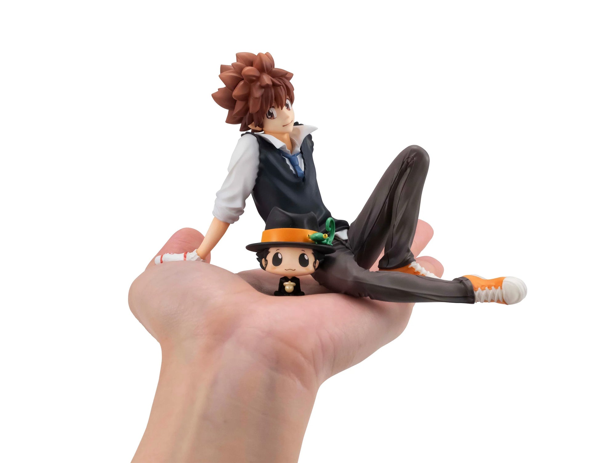 G.E.M. Series Katekyo Hitman Reborn! Palm size Tsuna & Reborn / Hibari & Hibird set