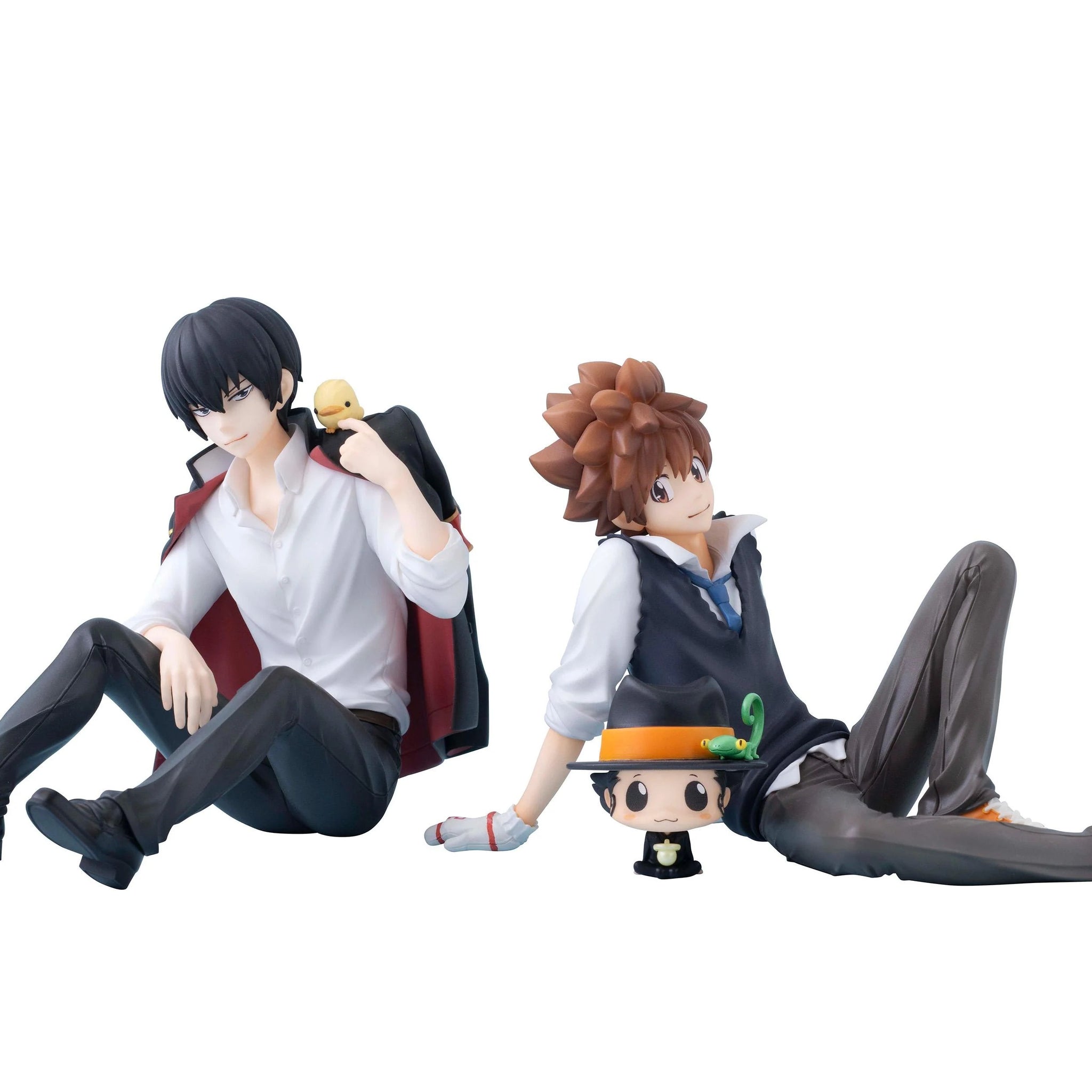 G.E.M. Series Katekyo Hitman Reborn! Palm size Tsuna & Reborn / Hibari & Hibird set