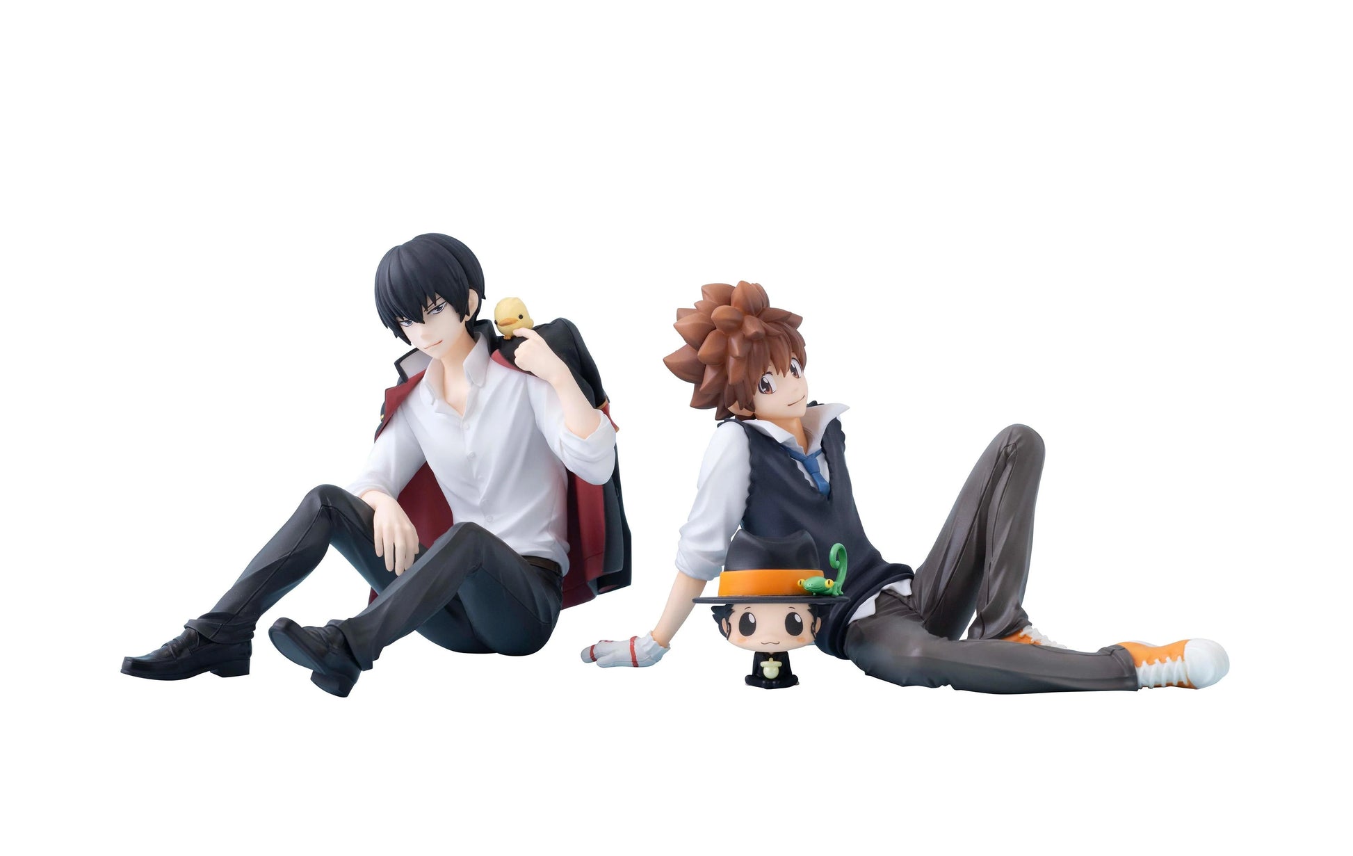G.E.M. Series Katekyo Hitman Reborn! Palm size Tsuna & Reborn / Hibari & Hibird set