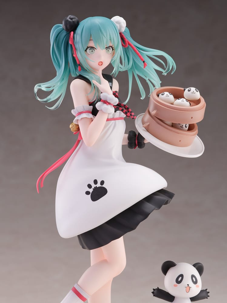 Miku Panda Bun Non-Scale Figure