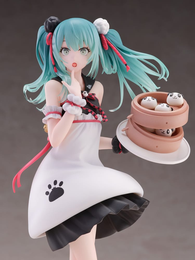 Miku Panda Bun Non-Scale Figure