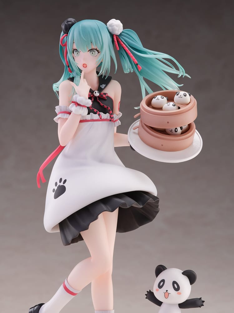Miku Panda Bun Non-Scale Figure
