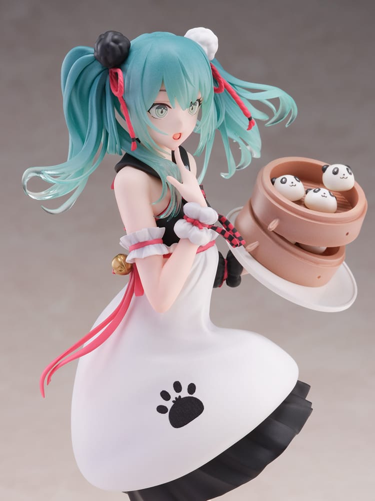 Miku Panda Bun Non-Scale Figure