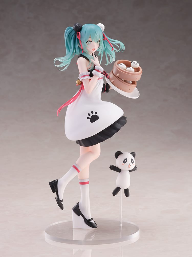 Miku Panda Bun Non-Scale Figure