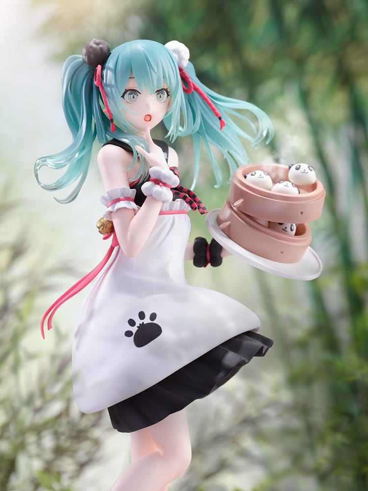 Miku Panda Bun Non-Scale Figure