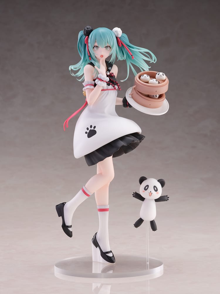 Miku Panda Bun Non-Scale Figure