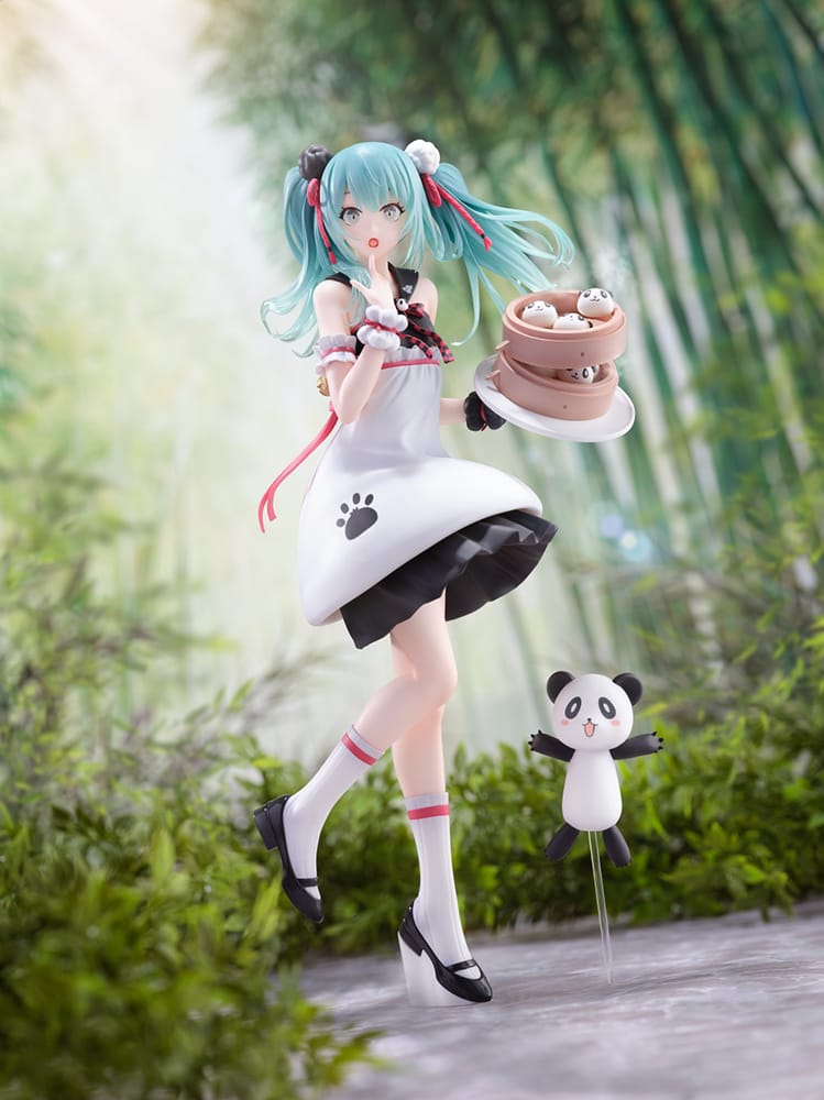Miku Panda Bun Non-Scale Figure