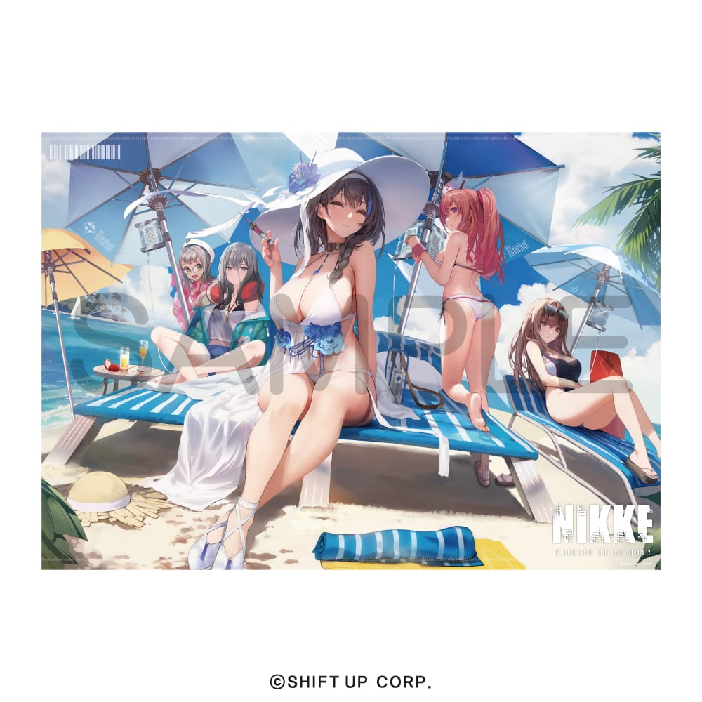 NIKKE: Goddess of Victory Clear Poster -Summer-