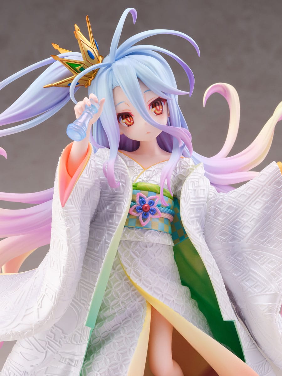 No Game No Life Shiro -Shiromuku- 1/7 Scale Figure