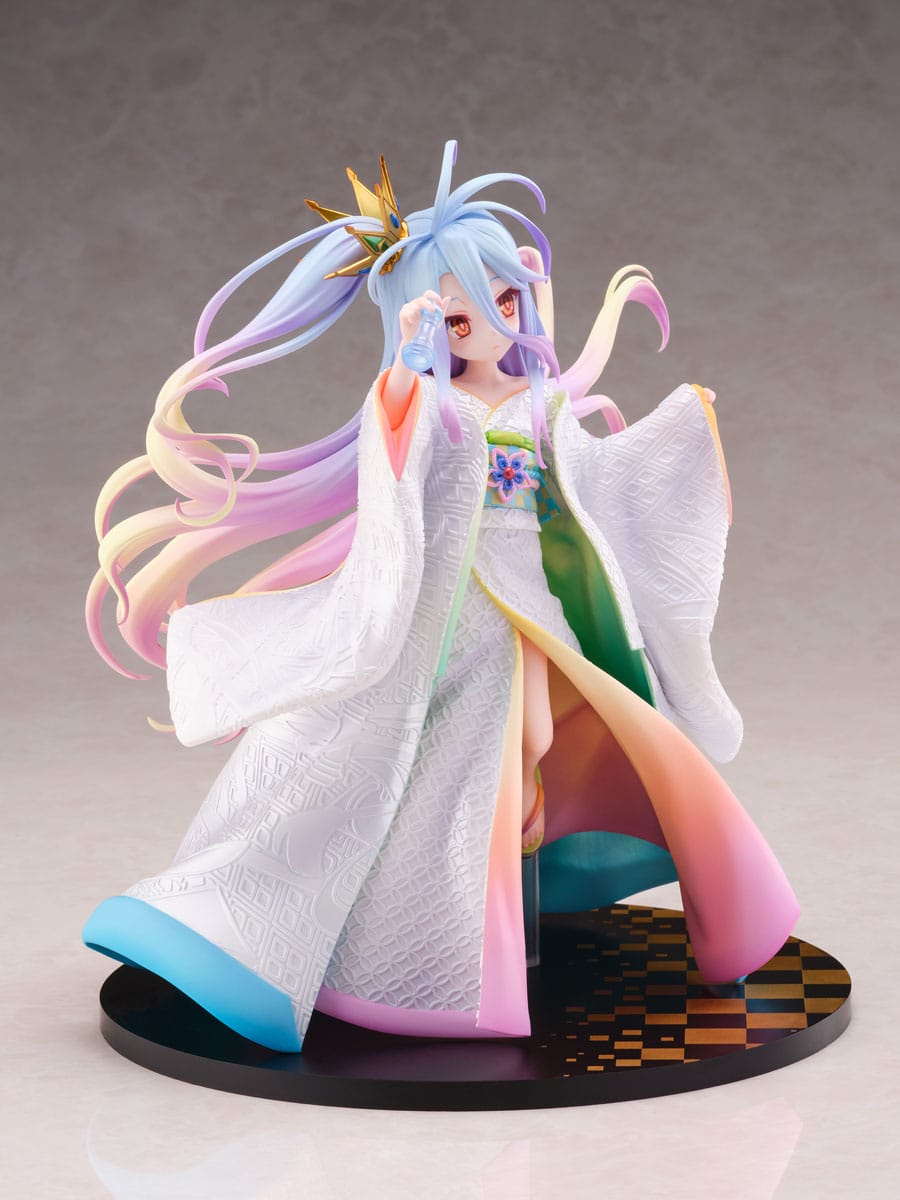 No Game No Life Shiro -Shiromuku- 1/7 Scale Figure
