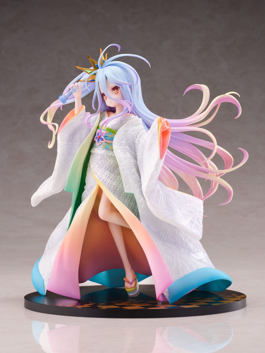 No Game No Life Shiro -Shiromuku- 1/7 Scale Figure