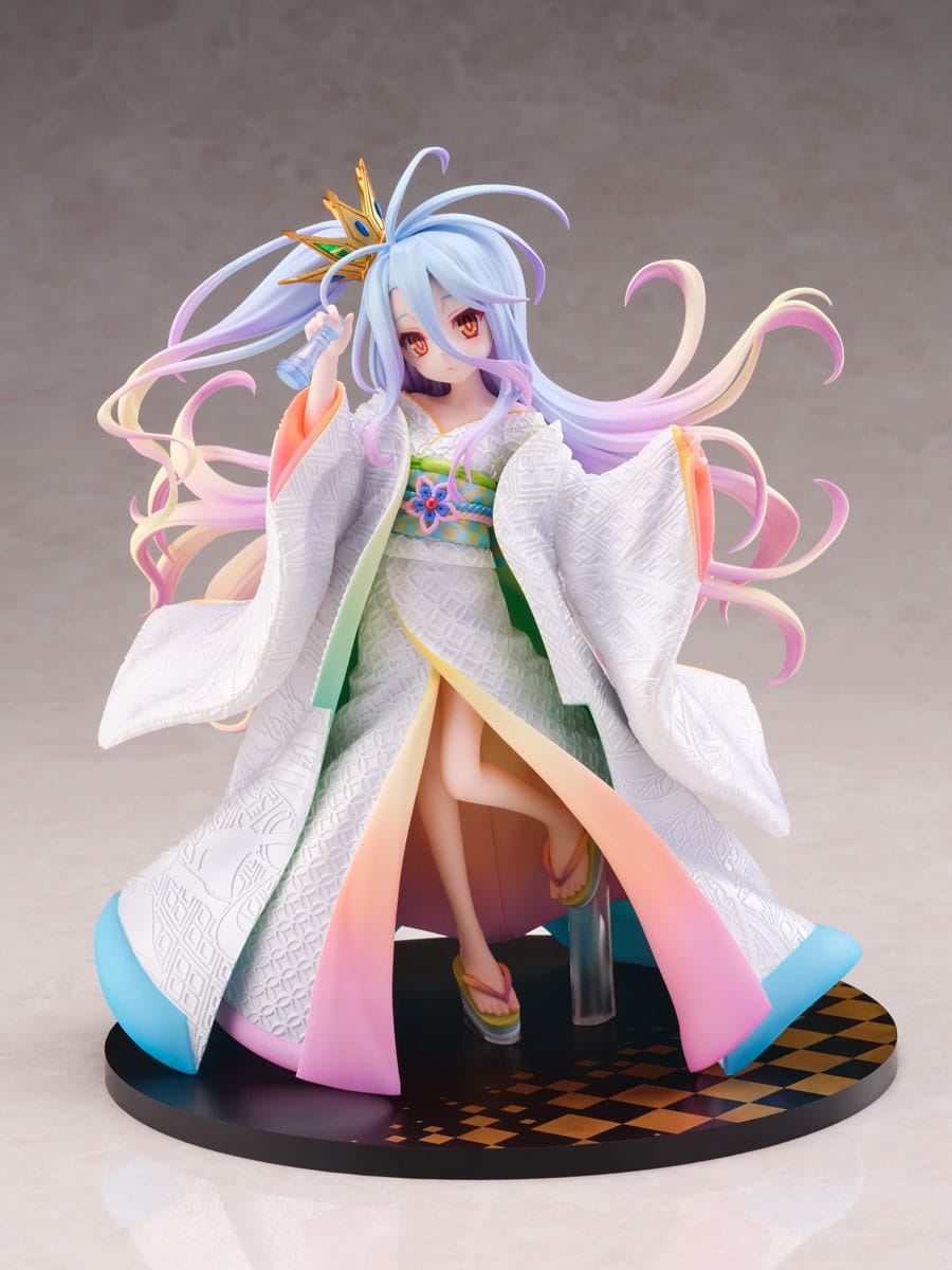 No Game No Life Shiro -Shiromuku- 1/7 Scale Figure