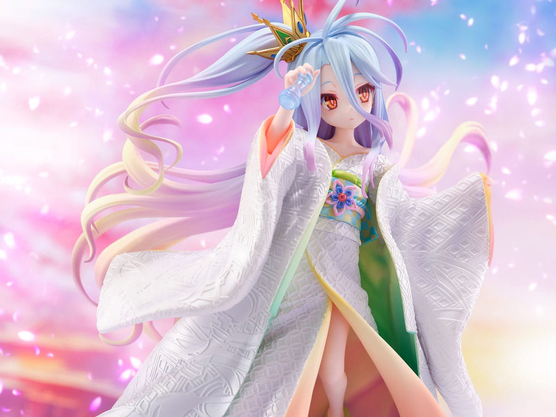 No Game No Life Shiro -Shiromuku- 1/7 Scale Figure
