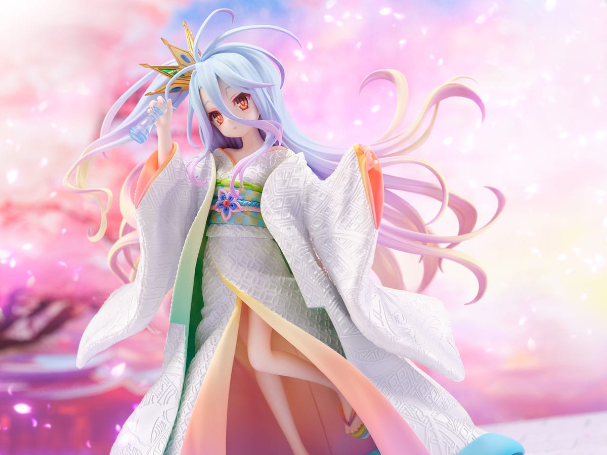 No Game No Life Shiro -Shiromuku- 1/7 Scale Figure
