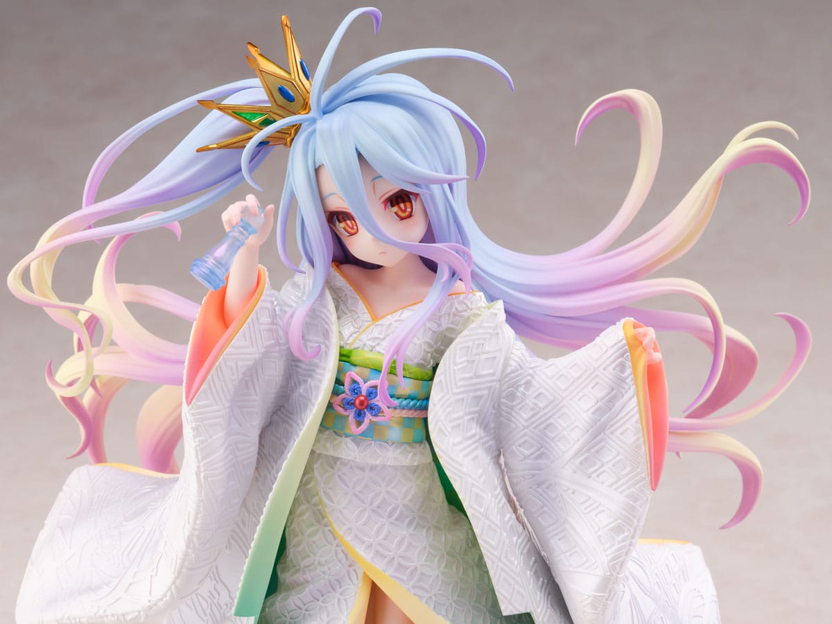 No Game No Life Shiro -Shiromuku- 1/7 Scale Figure