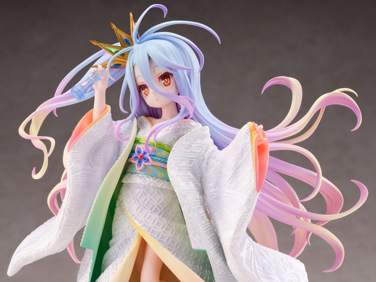 No Game No Life Shiro -Shiromuku- 1/7 Scale Figure
