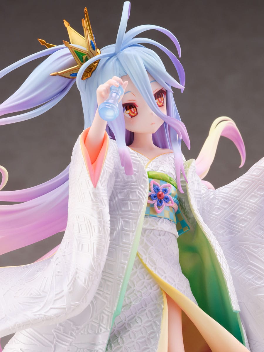 No Game No Life Shiro -Shiromuku- 1/7 Scale Figure