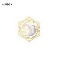 Genshin Impact Sumeru Akademiya Extravaganza Metallic Badge